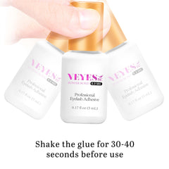 VEYES INC 5ml packaging shown for a professional lash kit setup.