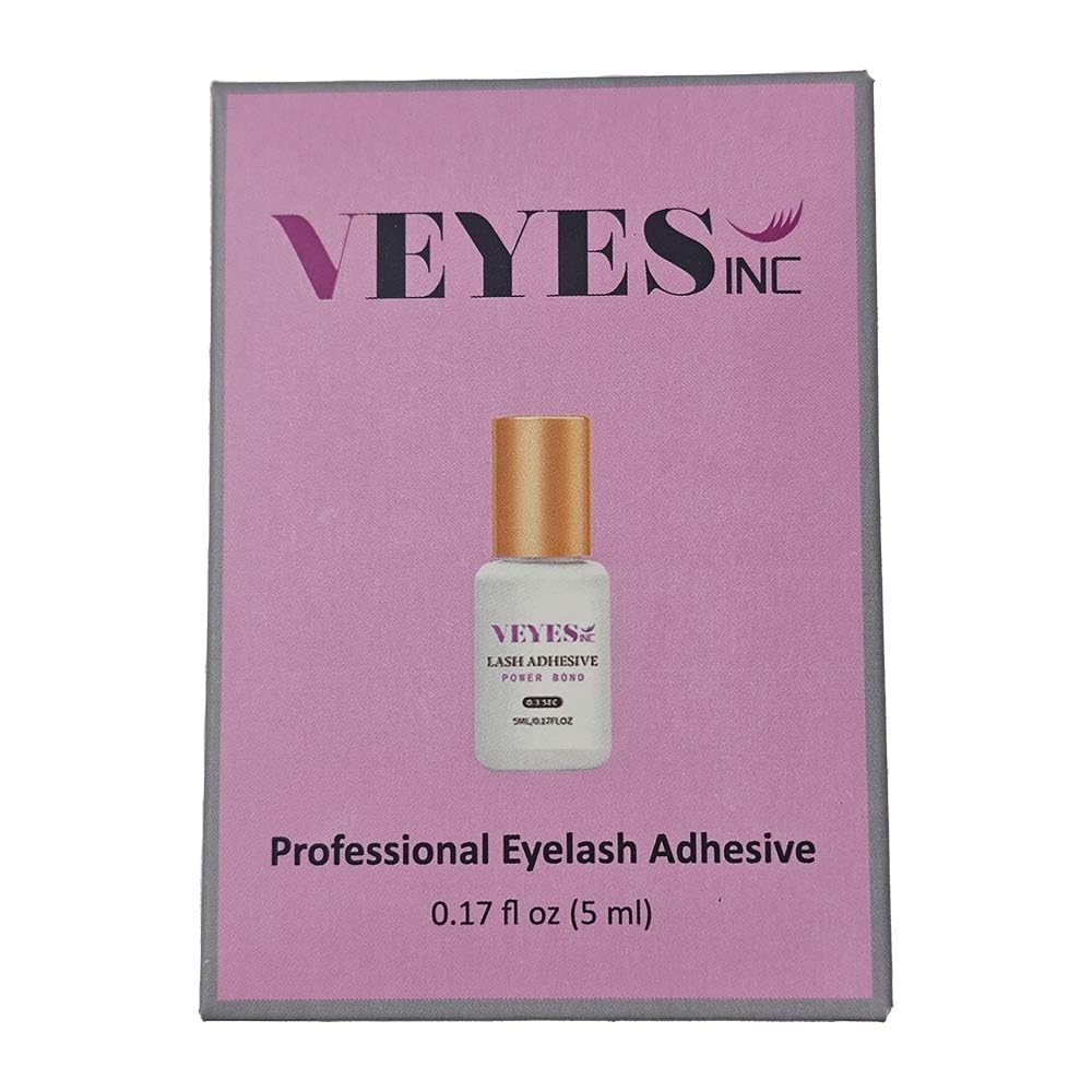 VEYES INC warning label reminding salon-only usage for technicians.
