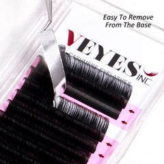 VEYES INC handmade cashmere fiber lashes emphasize lightness and elasticity