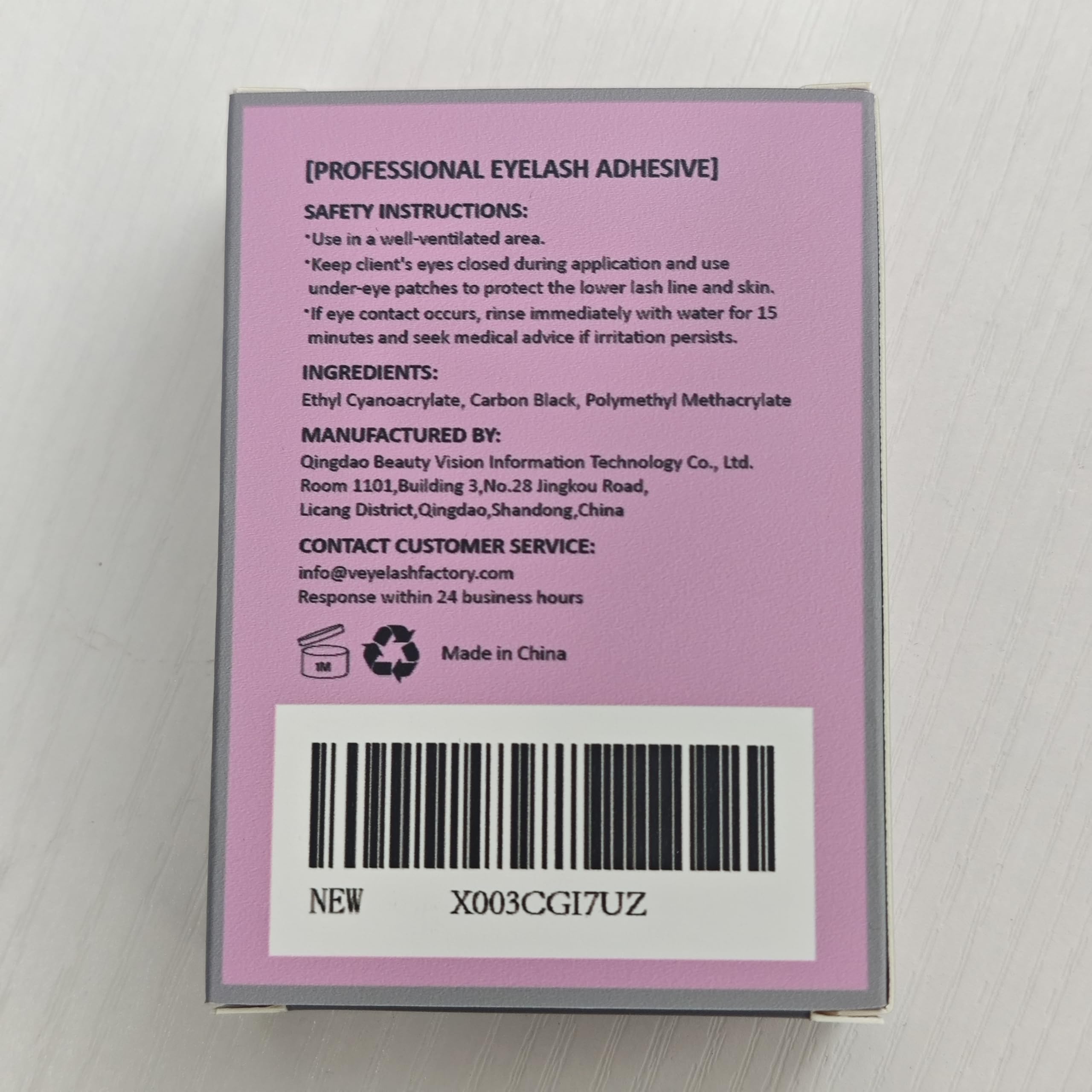VEYES INC lash glue boosts bonding efficiency in busy salons.