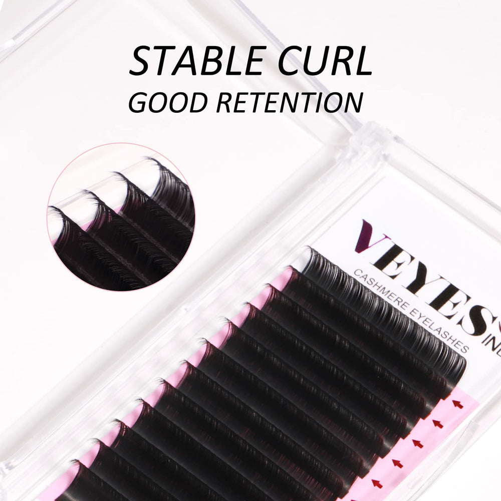 VEYES INC lashes maintain curl longer with updated production technology