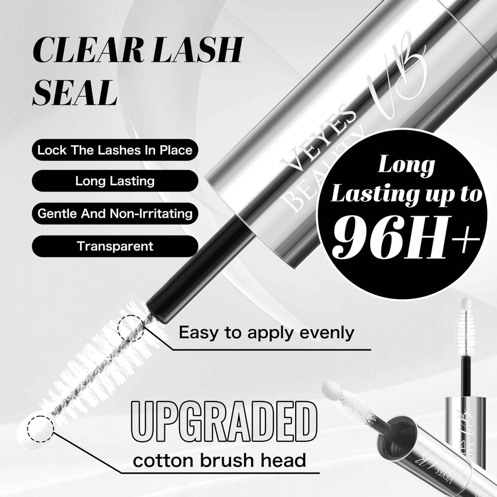 VEYESBEAUTY Cluster lashes DIY setup for long lasting home extensions