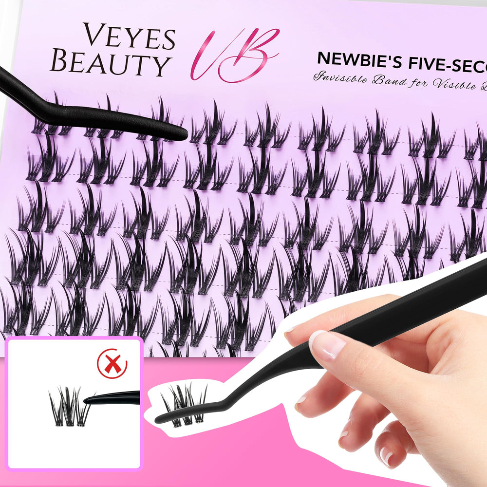 VEYESBEAUTY Lash bond compatibility for easy adhesion with standard adhesives.