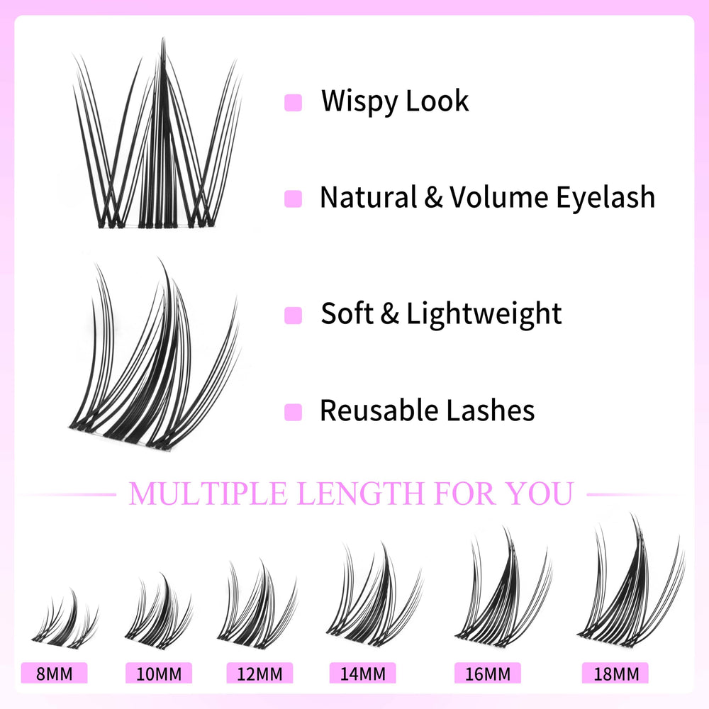 VEYESBEAUTY application guide image demonstrates quick self-application with clusters.