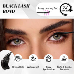 VEYESBEAUTY Lash Seal layer shows protective coating for extended wear