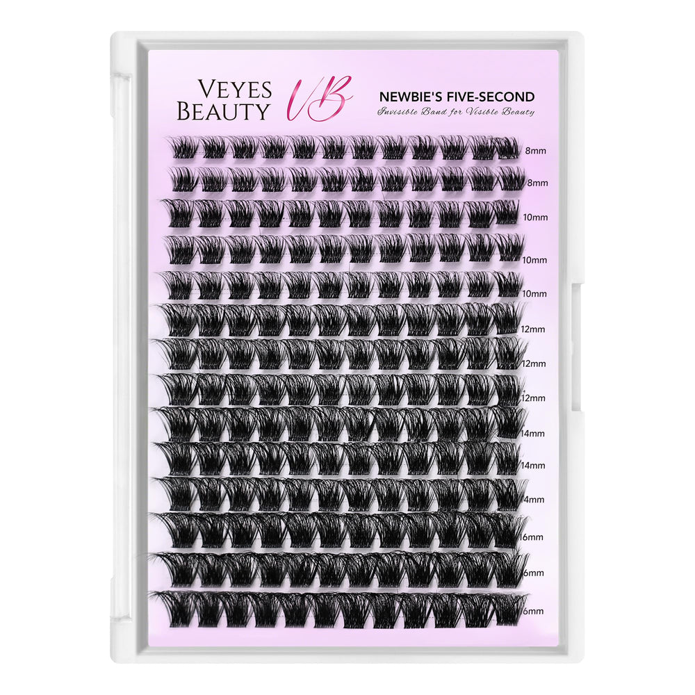 VEYESBEAUTY long-wear lashes for holiday looks and extended wear.