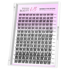 VEYESBEAUTY LuxeBold cluster lashes tray for versatile volume and DIY convenience