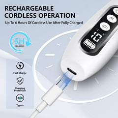 VFD nail drill 10 speeds dial enables precise control for thick nails.