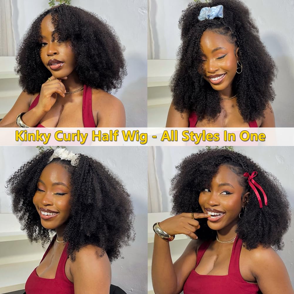 VFFTI Brazilian virgin kinky-curly hair offers durable, full-bodied texture.