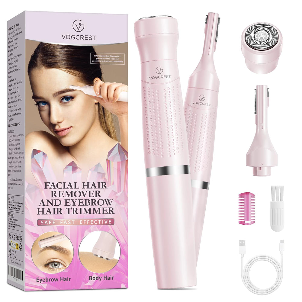 VG VOGCREST face-shaver-head interchangeable for quick, painless facial grooming on the go