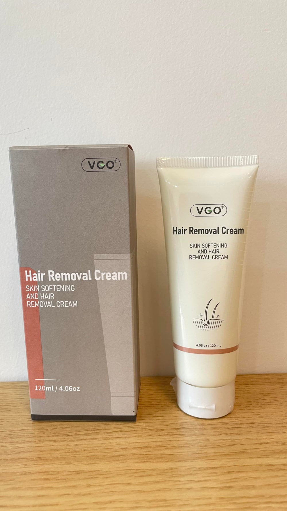 VGO fragrance-free formula label for sensitive skin users.
