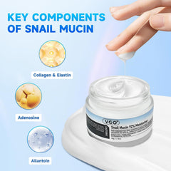 VGO skincare steps illustration showing a simple morning routine.