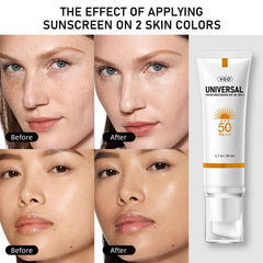 VGO sunscreen with no sticky finish, comfortable all-day wear.