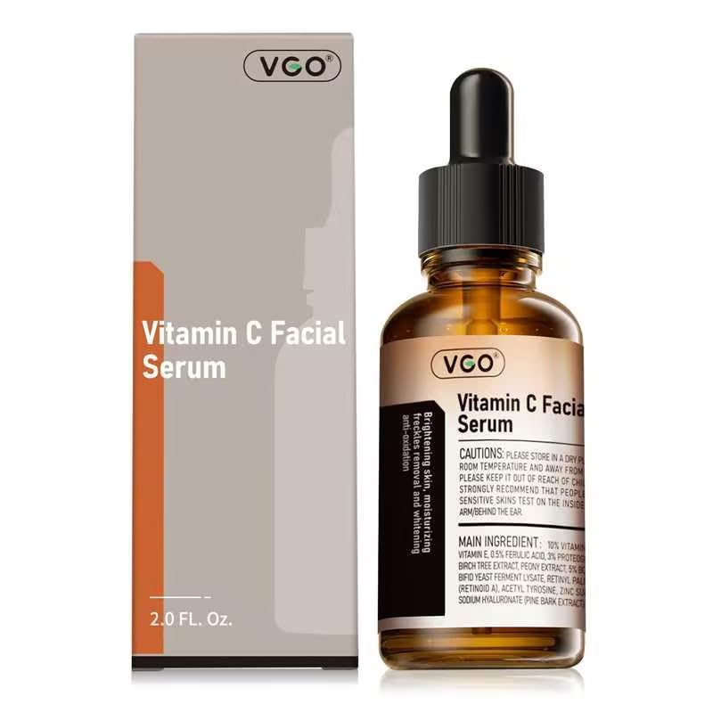 VGO Vitamin C Serum bottle front view highlighting hydration and glow