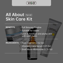 VGO Vitamin C Serum bottle highlights antioxidant support for brighter skin.