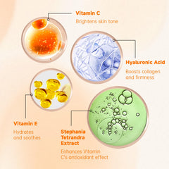 VGO Vitamin C Serum bottle with pump for easy daily use