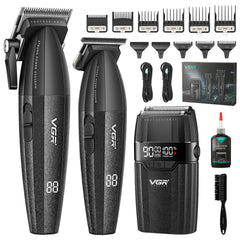 VGR 640S3 clipper motor delivers powerful precision for home grooming.