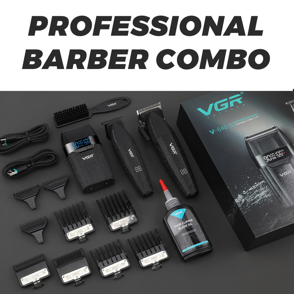 VGR 640S3 lubricating oil keeps blades performing smoothly.