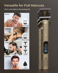 VGRPRO foil shaver for a smooth, irritation-free finish.