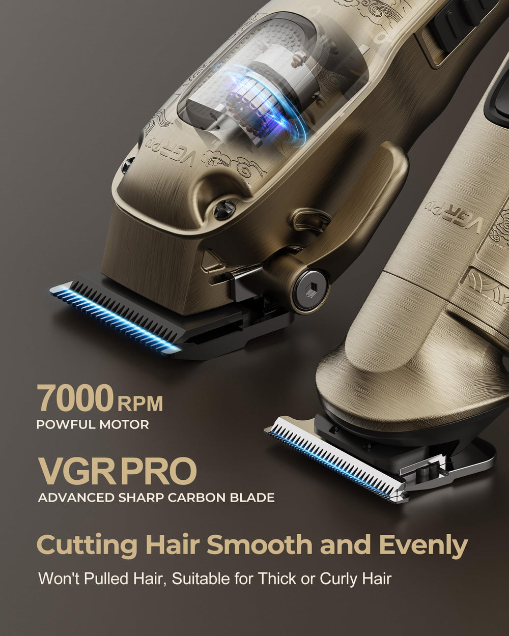 VGRPRO grooming kit contents laid out for home use