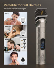 VGRPRO zero-gap trimmer detail highlights 0.1 mm precision.