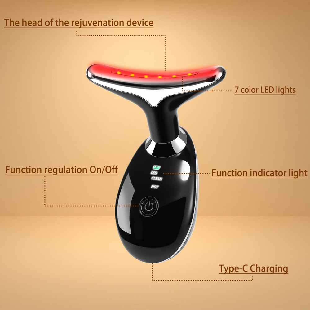 VGY 7-in-1 massager branding close-up emphasizing premium design