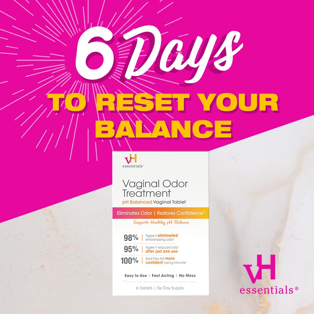 vH essentials-pH-balance-graphic emphasizes maintaining a healthy vaginal environment