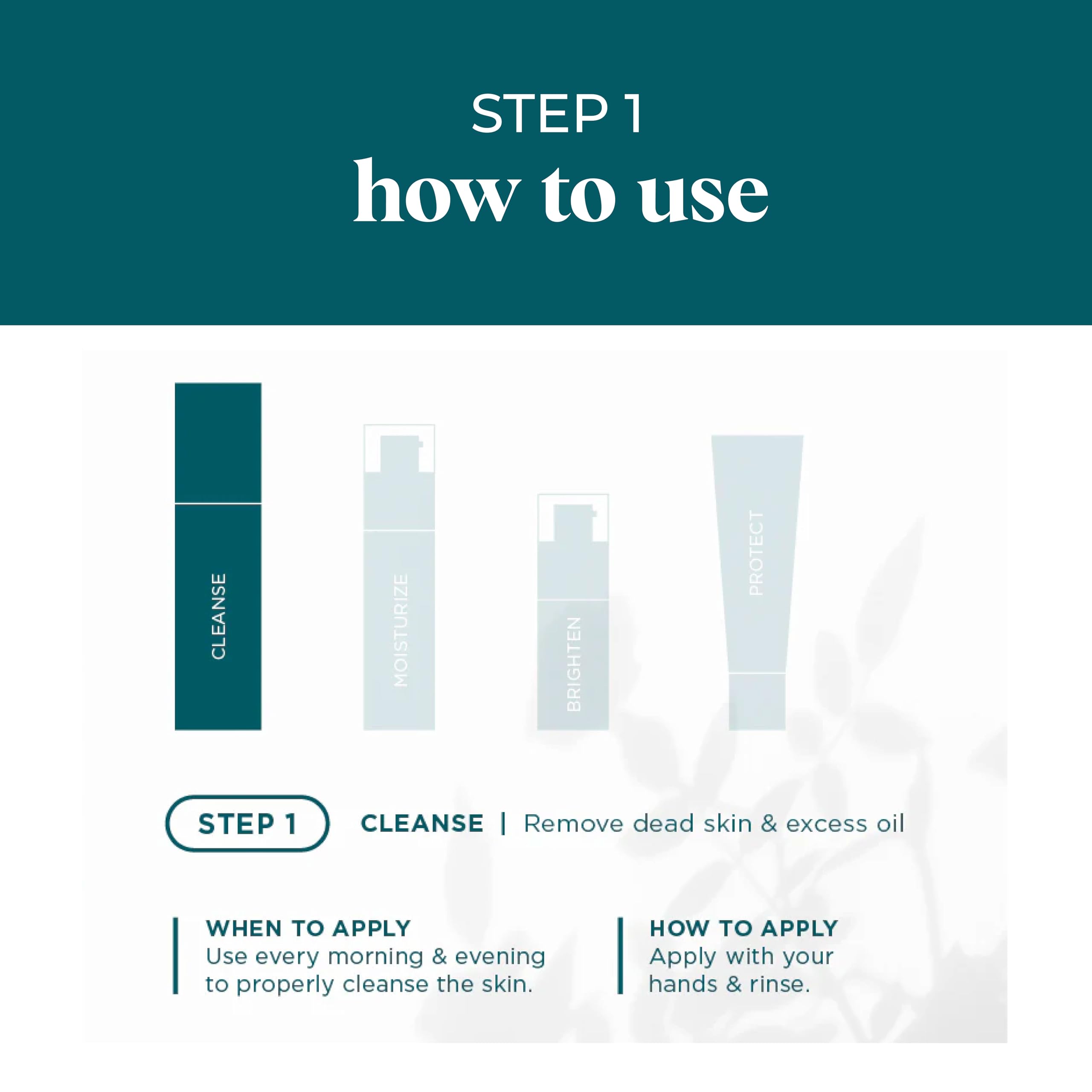 VI DERM Green Tea extract close-up emphasizes antioxidant protection during cleansing