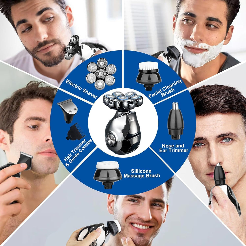 Viatia waterproof shaver in use under water for convenient grooming