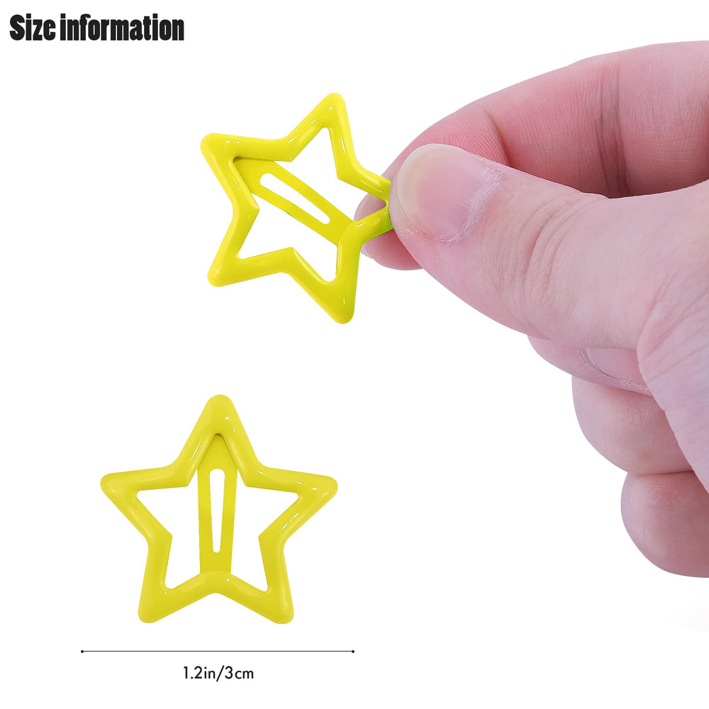 VIBILIA star hair clip colorful pack ideal for kids and adults