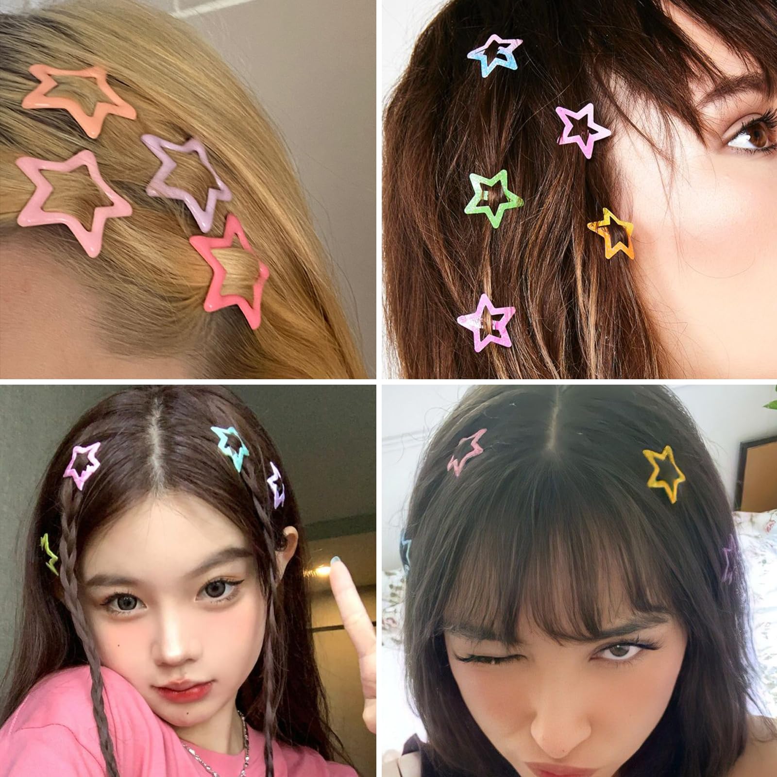 VIBILIA star hair clip festival shot showcases festival-ready accessory