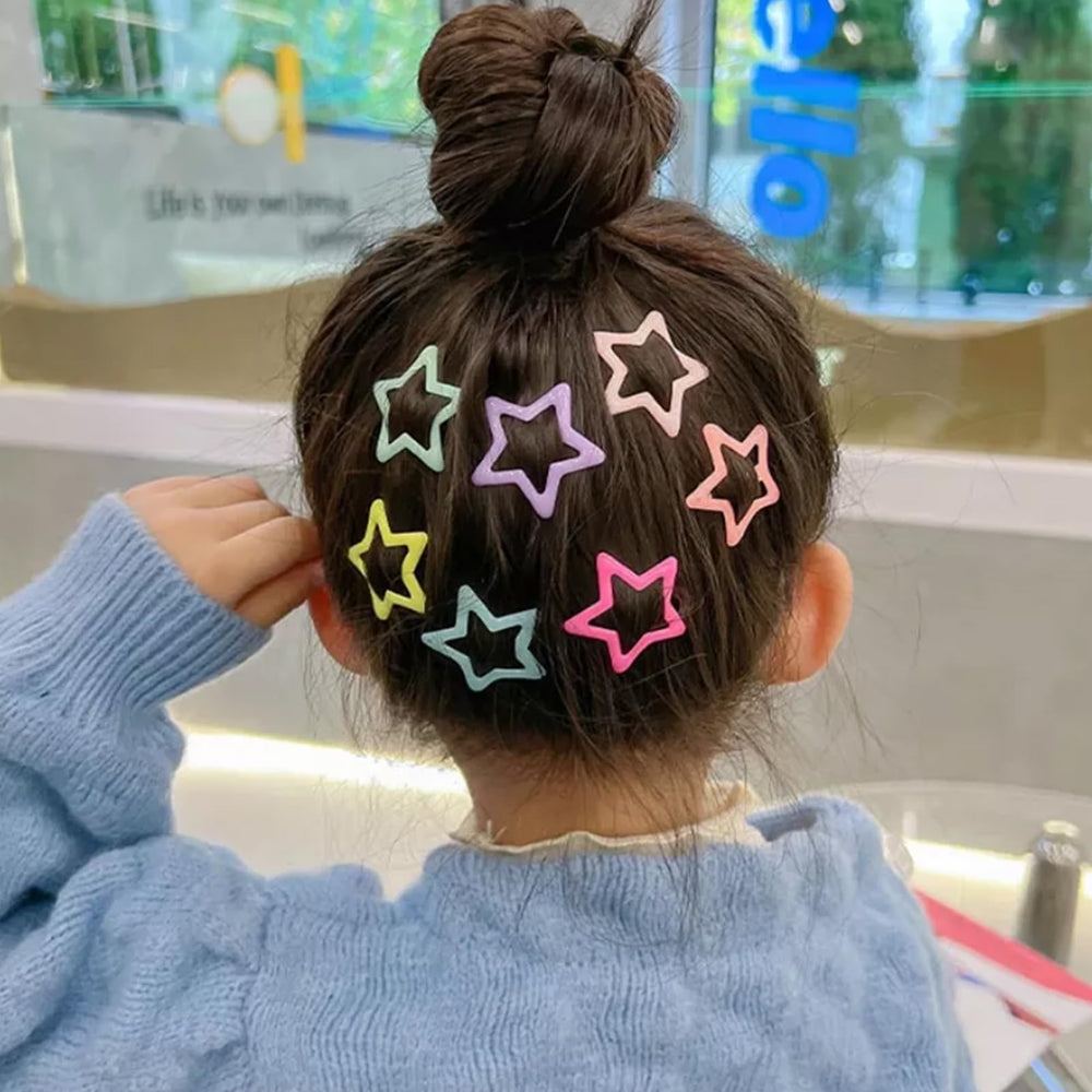 VIBILIA star hair clip metal shine captures fashion-forward look
