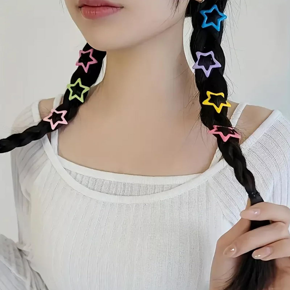 VIBILIA star clips in multiple colors support creative, quick updos