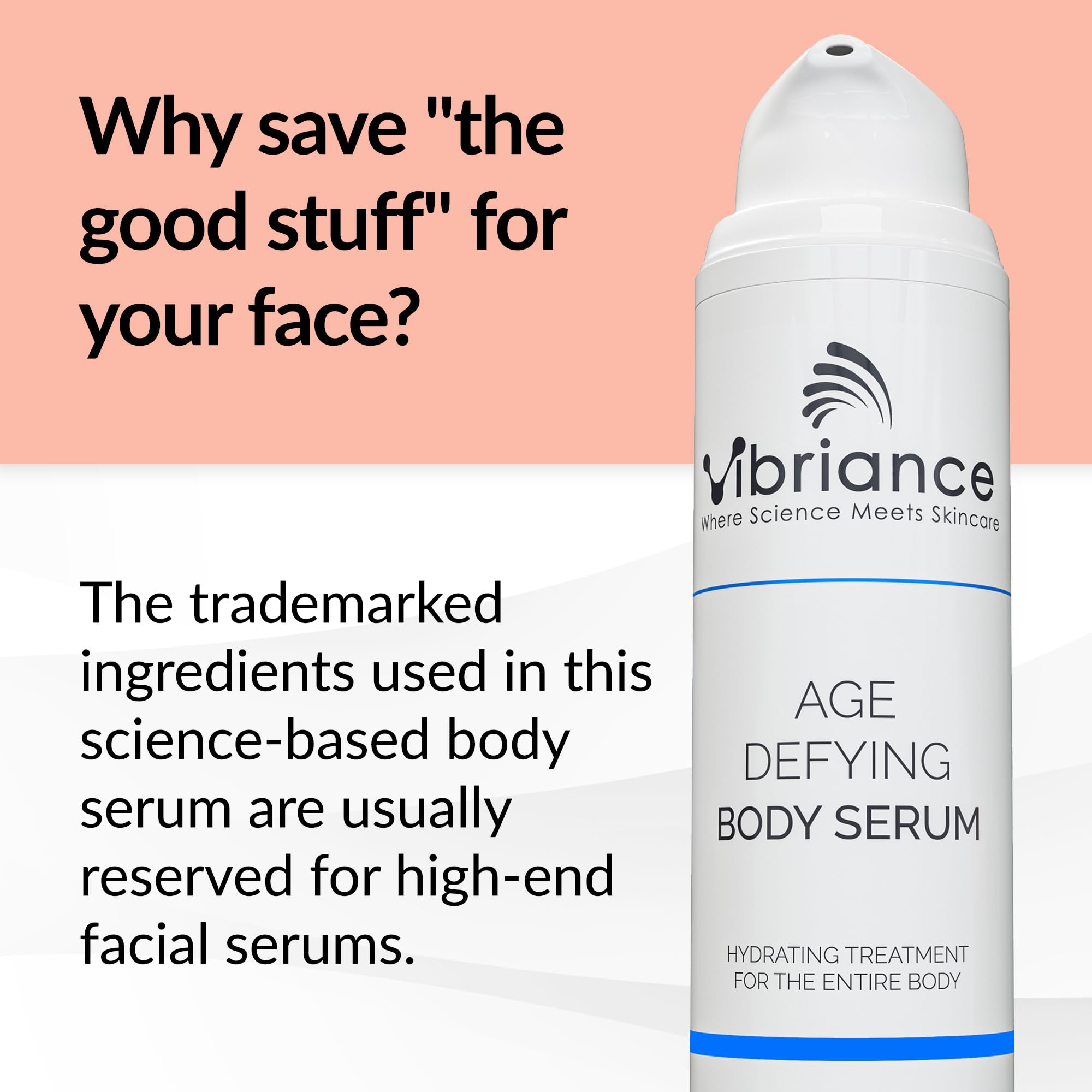 Vibriance Hyaluronic-rich serum dropper highlights deep hydration