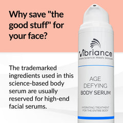 Vibriance Hyaluronic-rich serum dropper highlights deep hydration