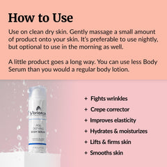 Vibriance crepey skin smoothing forearm demonstrates improved texture