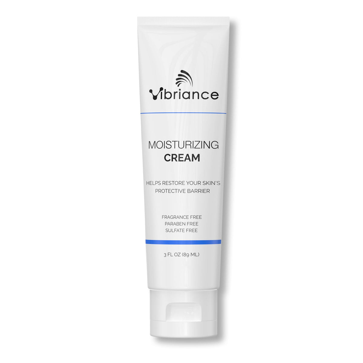 Vibriance Moisturizing Cream jar closeup showing rich hydration for aging skin