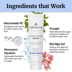 Vibriance Moisturizing Cream featuring red algae for firmer, hydrated skin