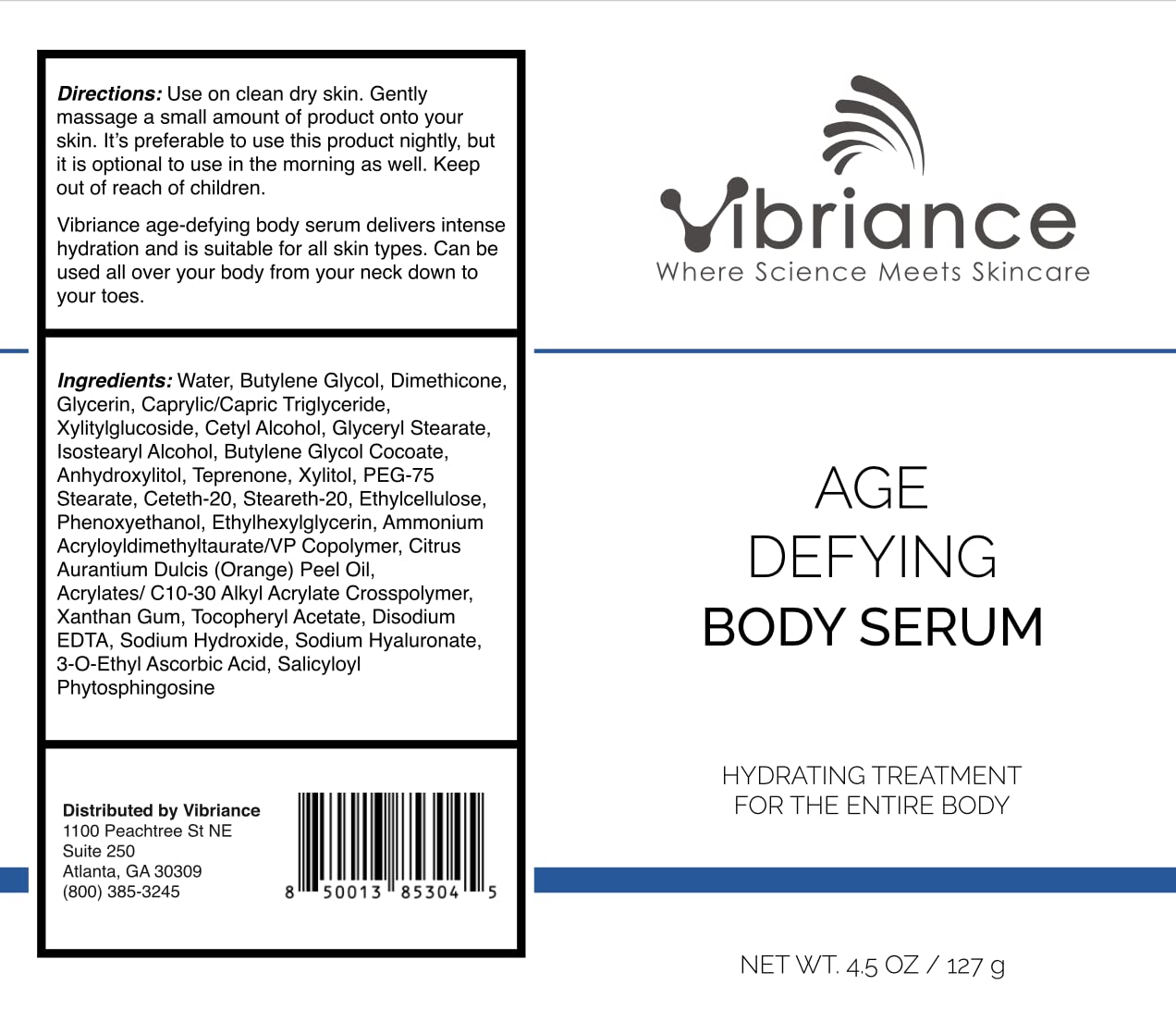 Vibriance science-backed formula highlights premium ingredients