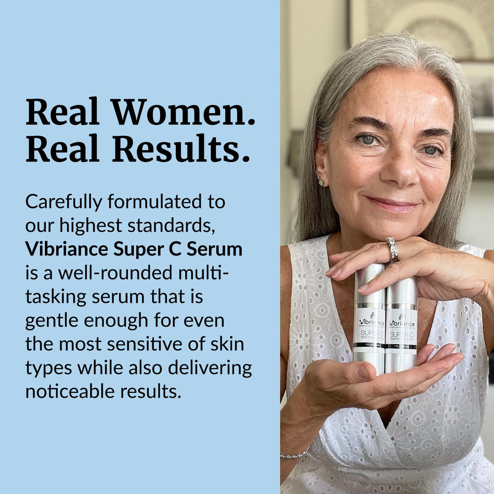 Vibriance Super C Serum safe around the eyes with gentle hydration