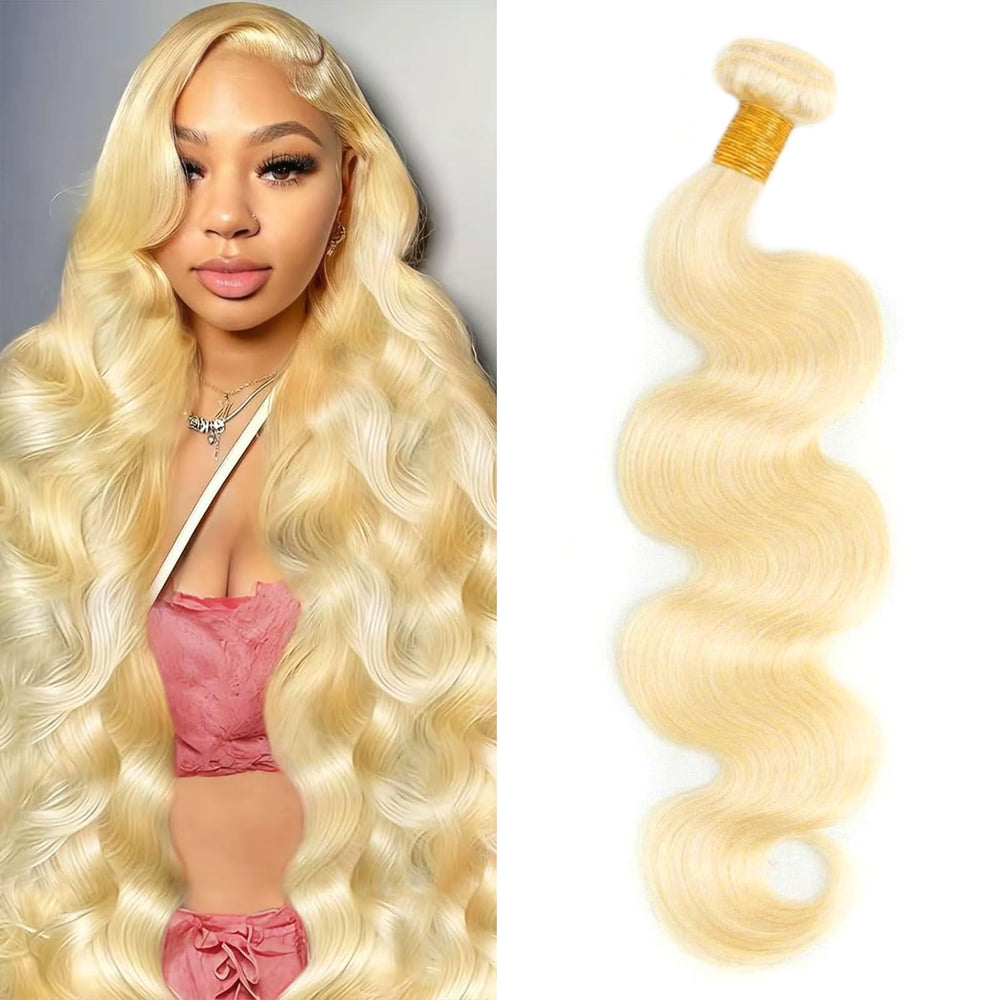 VICYAO 613 bundles length-weft setup shows neat weft for easy installation and durability.