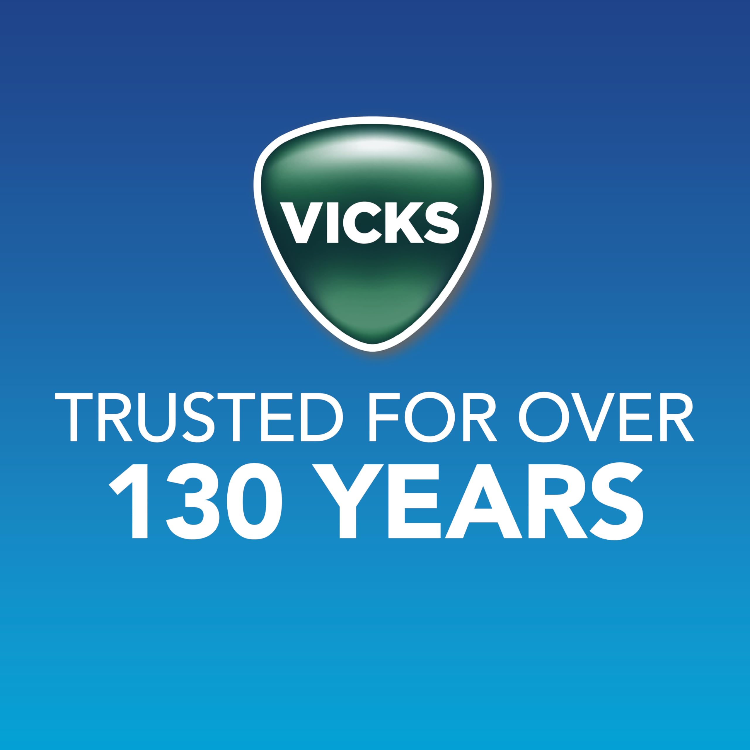 Vicks VapoStick is suitable for adults and kids aged 4 and up.