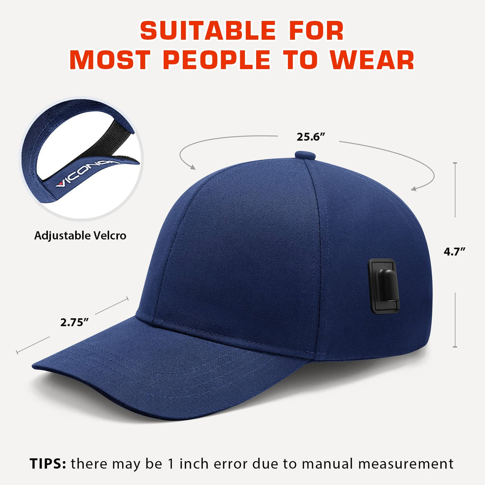 Viconor laser cap packaging blue for easy storage or gifting