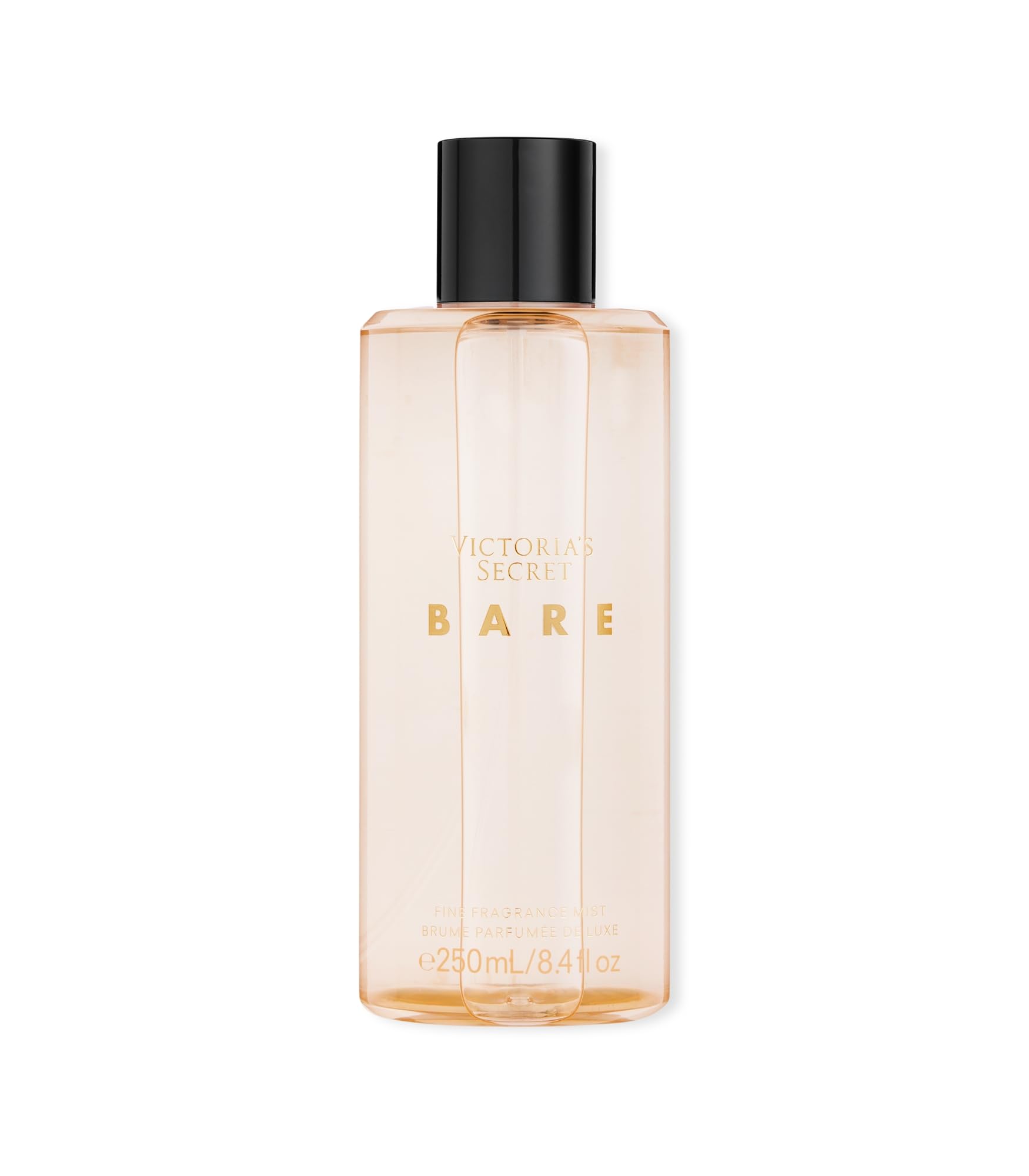 Victoria's Secret Bare fragrance mist bottle front view for quick fragrance refresh.