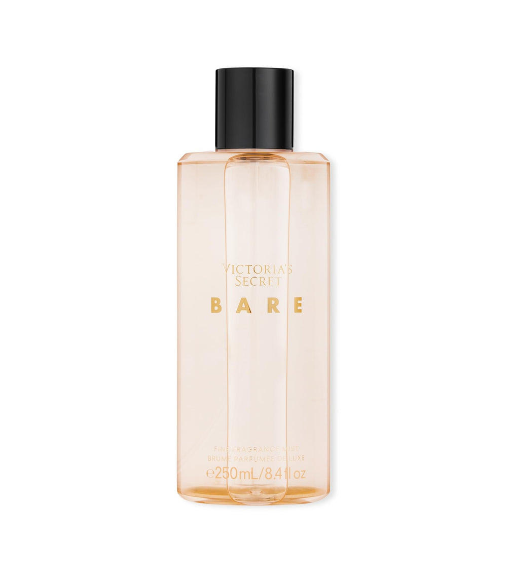 Victoria's Secret Bare fragrance mist bottle front view for quick fragrance refresh.