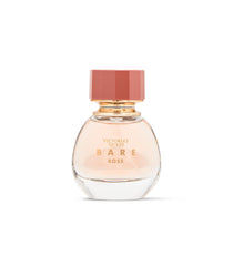 Victoria's Secret Bare Rose rose-note close-up, highlighting Rosa Centifolia for a soft floral aura.