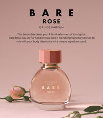 Victoria's Secret Bare Rose warm-woods note close-up, adding depth for evening occasions.