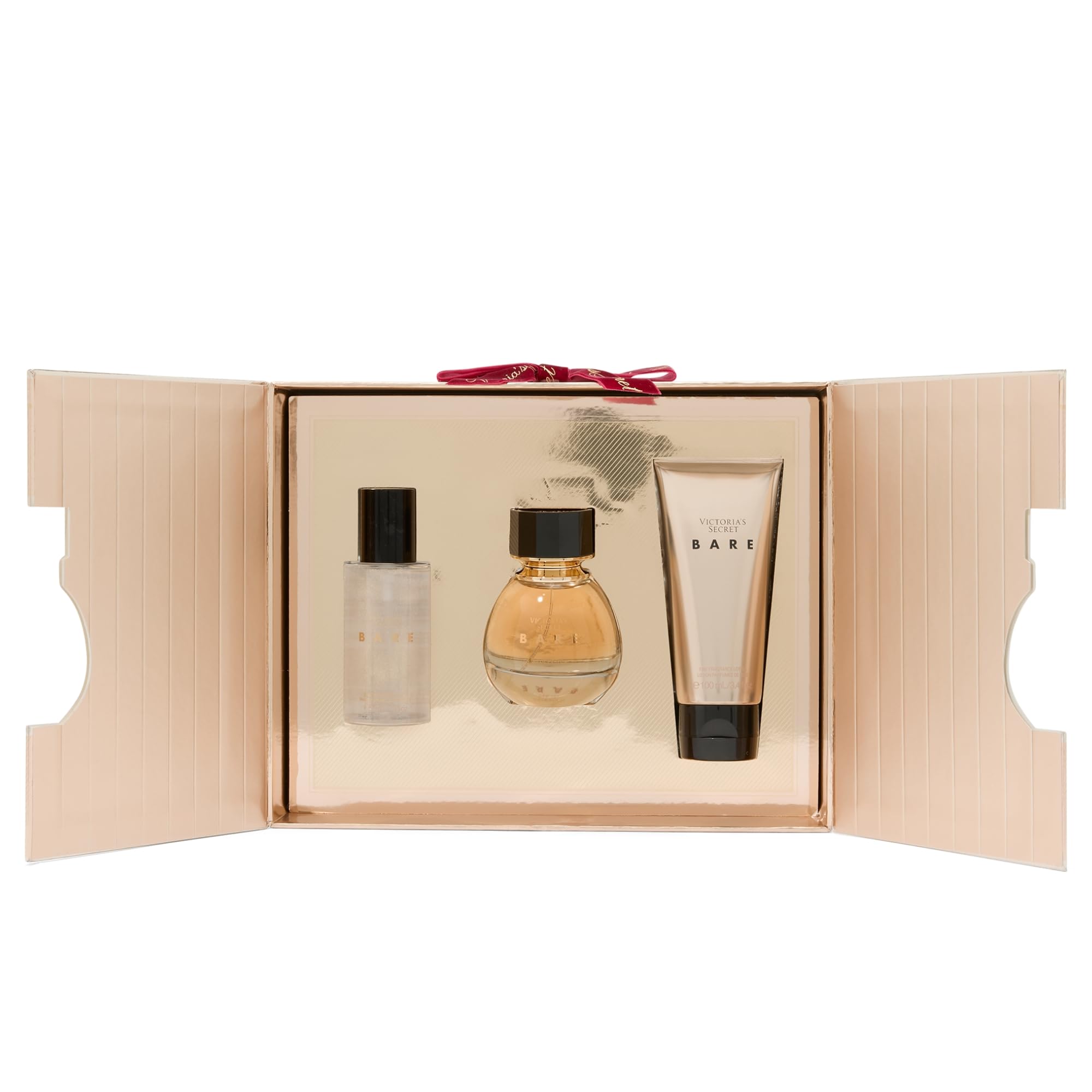 Victoria's Secret Bare Shimmer Mist bottle captured for a radiant light, scent boost.