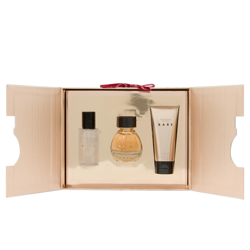 Victoria's Secret Bare Shimmer Mist bottle captured for a radiant light, scent boost.