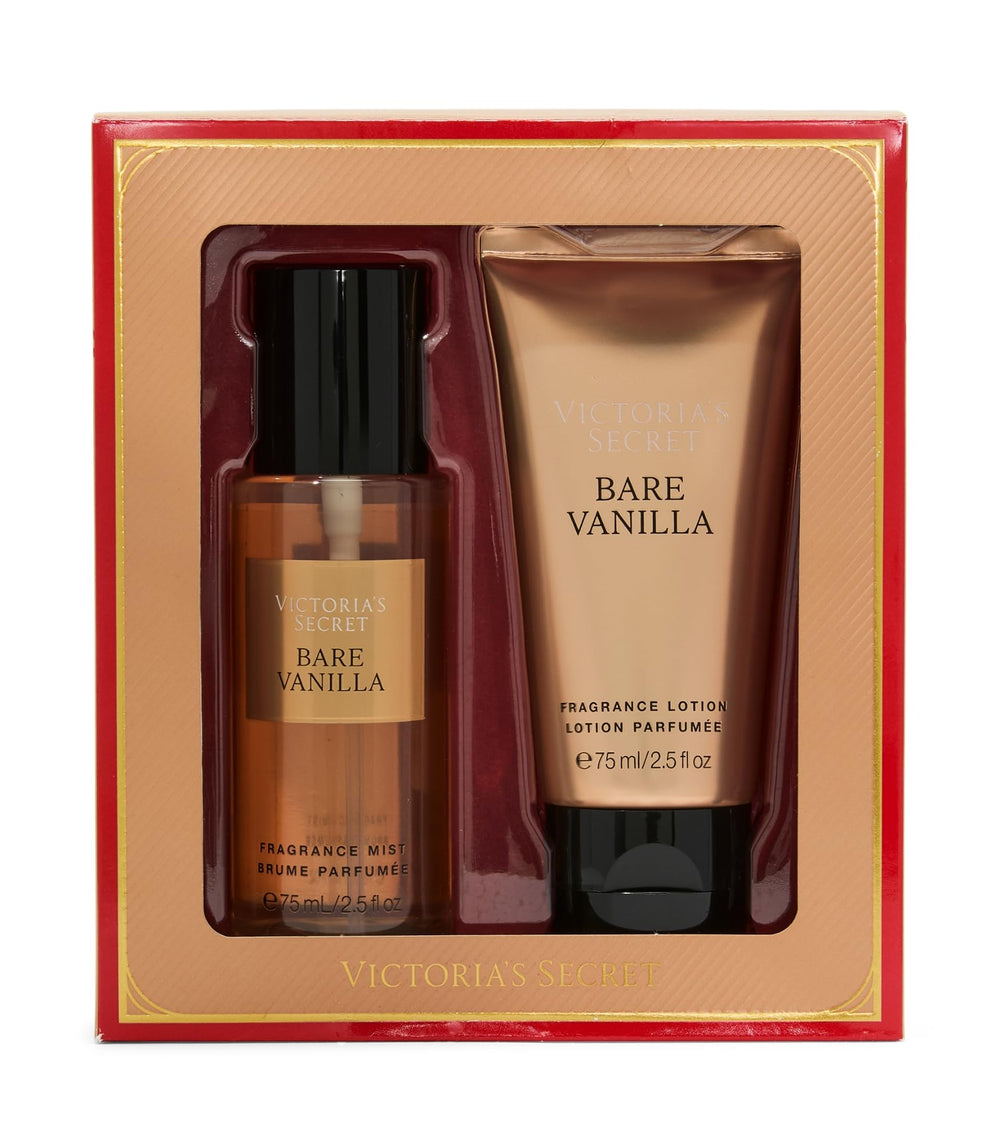 Victoria's Secret Bare Vanilla fragrance mist bottle for everyday glamour.